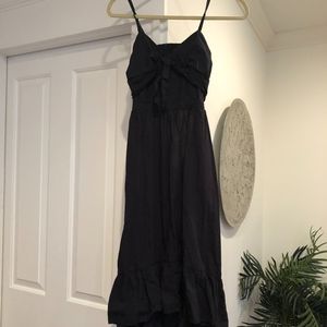 High-Low Black Dress